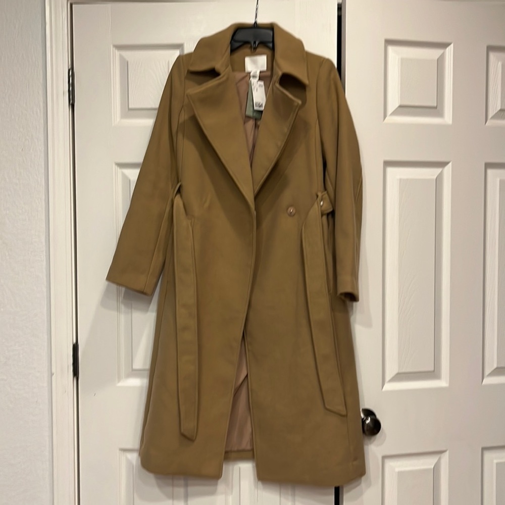 H&M tan coat